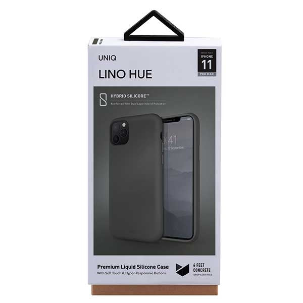 Uniq Lino Hue fodtøj til iPhone 11 Pro Max - grå
