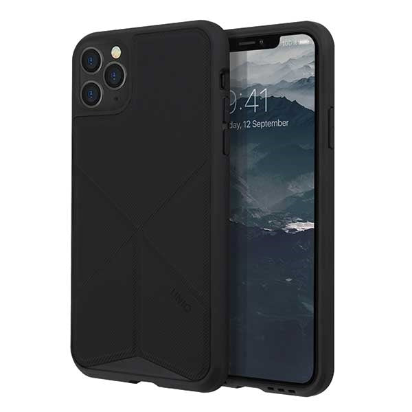 Uniq Transforma fodtøj til iPhone 11 Pro Max - sort