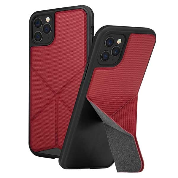 Uniq Transforma fodtøj til iPhone 11 Pro Max - rødt