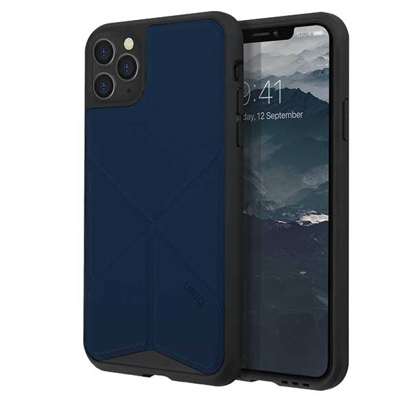 Uniq Transforma fodtøj til iPhone 11 Pro Max - blå