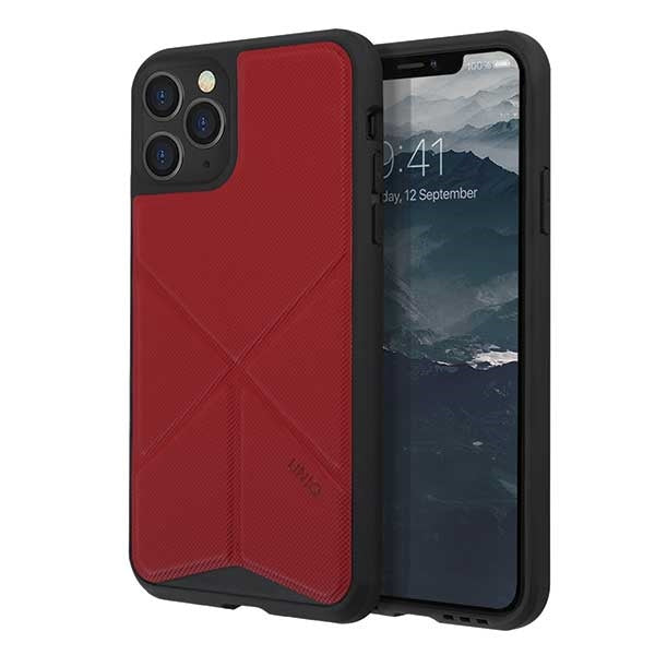 Uniq Transforma fodtøj til iPhone 11 Pro - rød