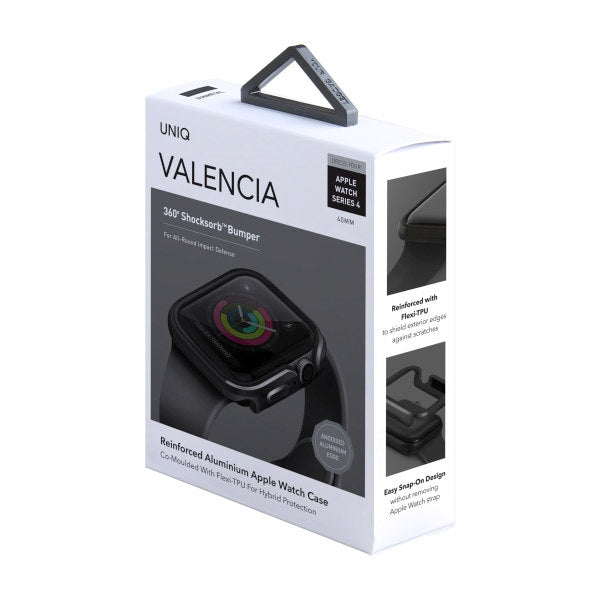 Uniq Valencia-kasse til Apple Watch 4 / 5 / 6 / SE 40 mm - grå
