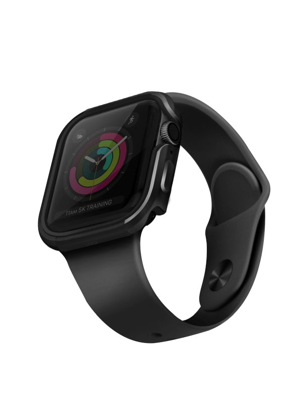 Uniq Valencia-kasse til Apple Watch 4 / 5 / 6 / SE 44 mm - grå