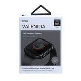 Uniq Valencia-kasse til Apple Watch 4 / 5 / 6 / SE 44 mm - grå
