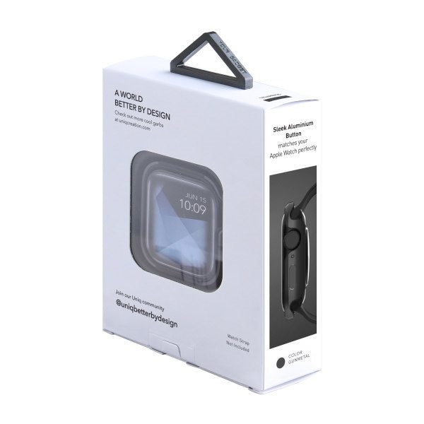 Uniq Valencia-kasse til Apple Watch 4 / 5 / 6 / SE 44 mm - grå