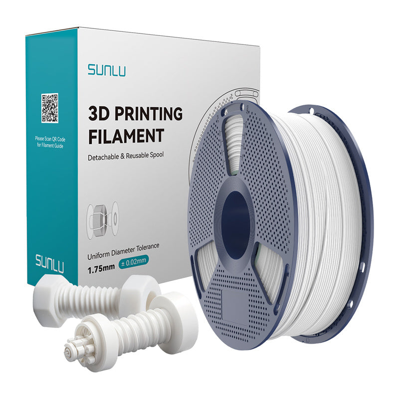 Sunlu højhastigheds ABS-filament (hvidt)