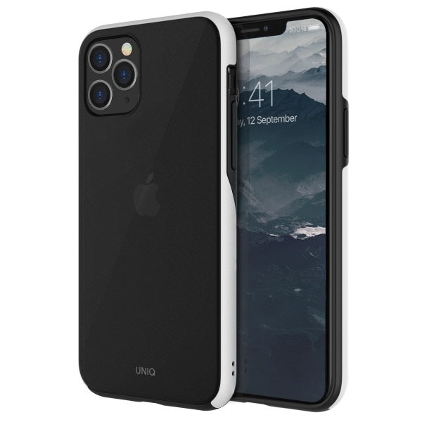Uniq Vesto Hue fodtøj til iPhone 11 Pro Max - sort og hvid
