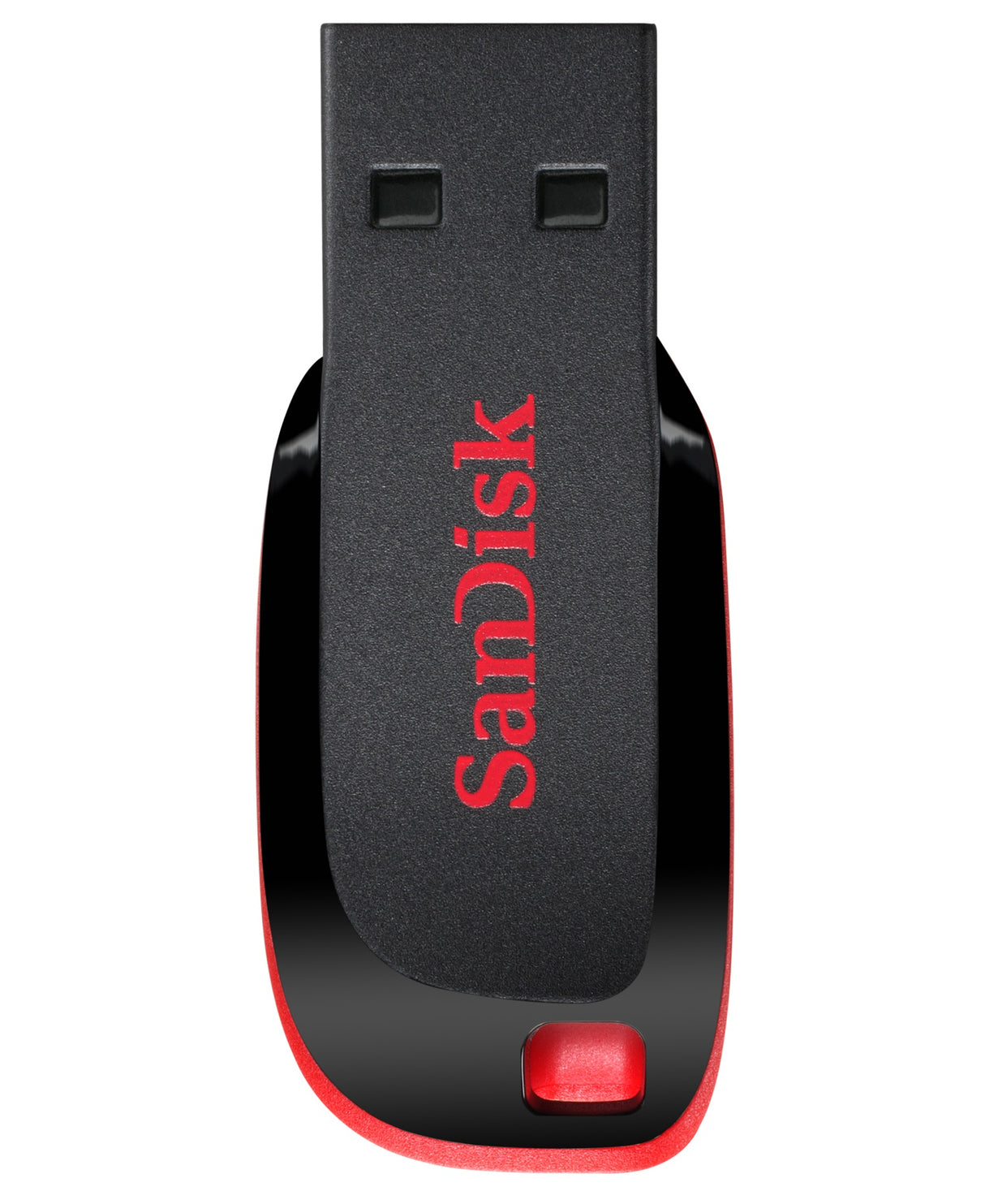 SanDisk Cruzer Blade USB-nøgle 128 GB USB Type-A 2.0 Sort, Rød