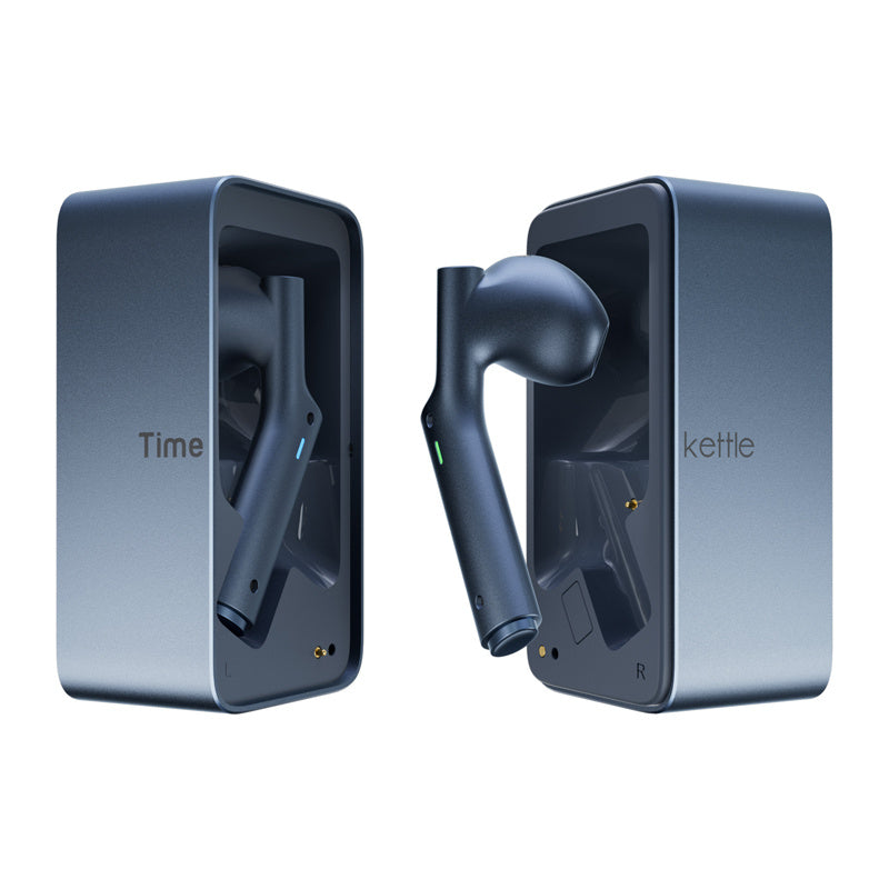 TIMEKETTLE W4 oversættelses øretelefoner (blå)