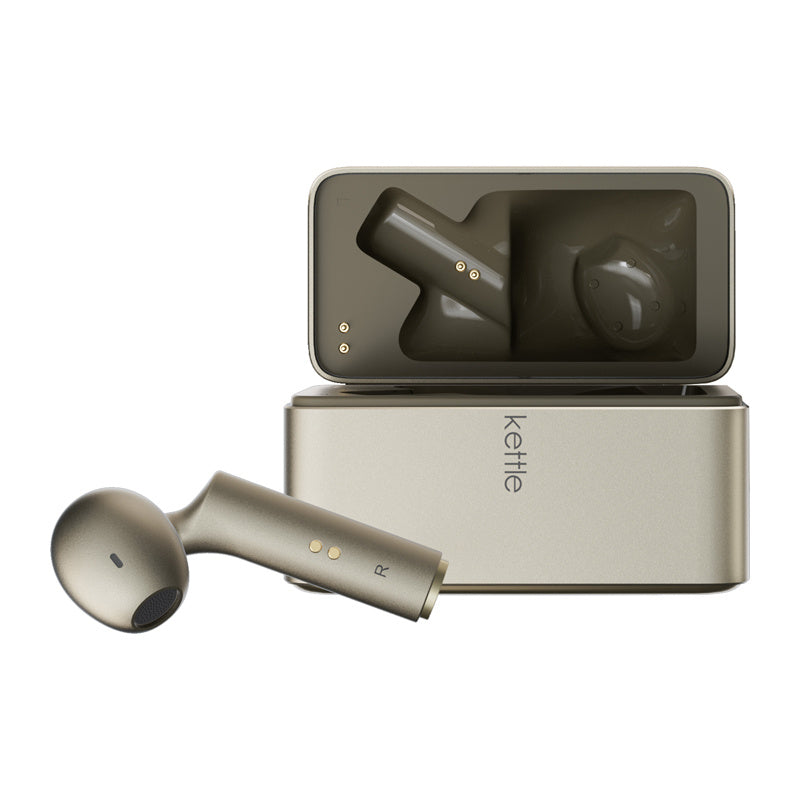 TIMEKETTLE W4 Oversættelses øretelefoner (Guld)