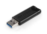 Verbatim PinStripe USB Drive 128GB USB 3.2 Gen 1 USB stick Sort