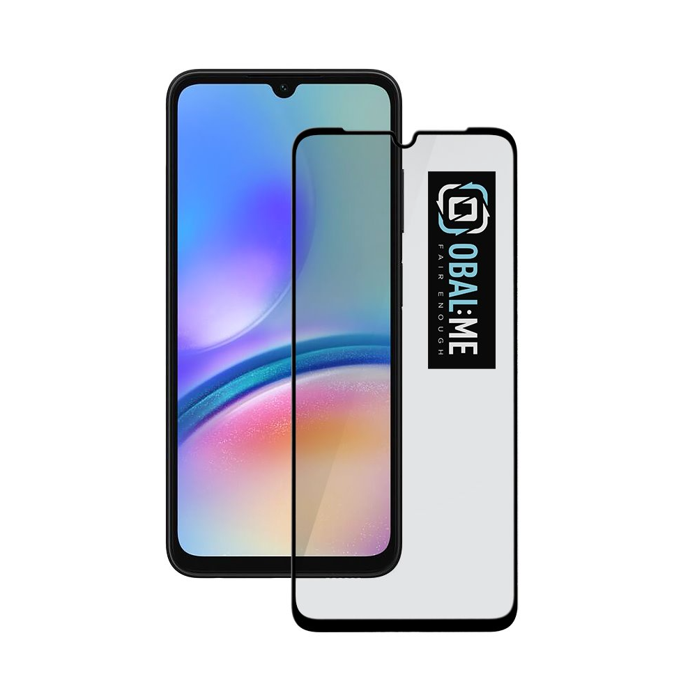 OBAL:ME 5D Glass Screen Protector for Samsung Galaxy A05s Black