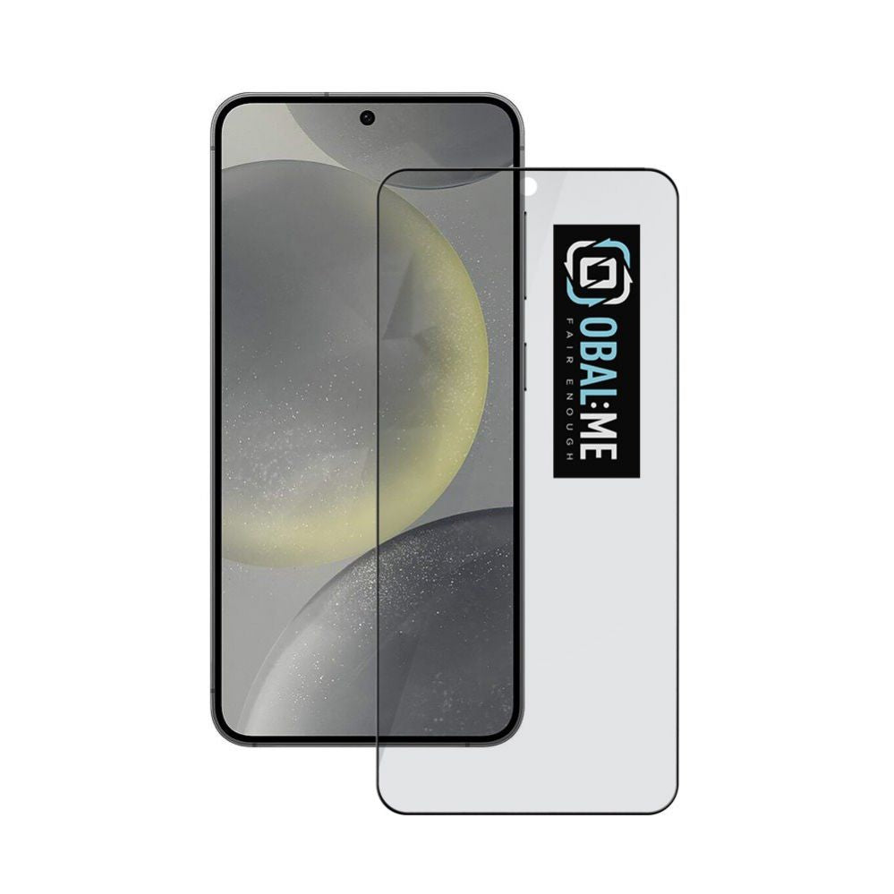 OBAL:ME Privacy 5D Glass Screen Protector for Samsung Galaxy S24/S25 Black