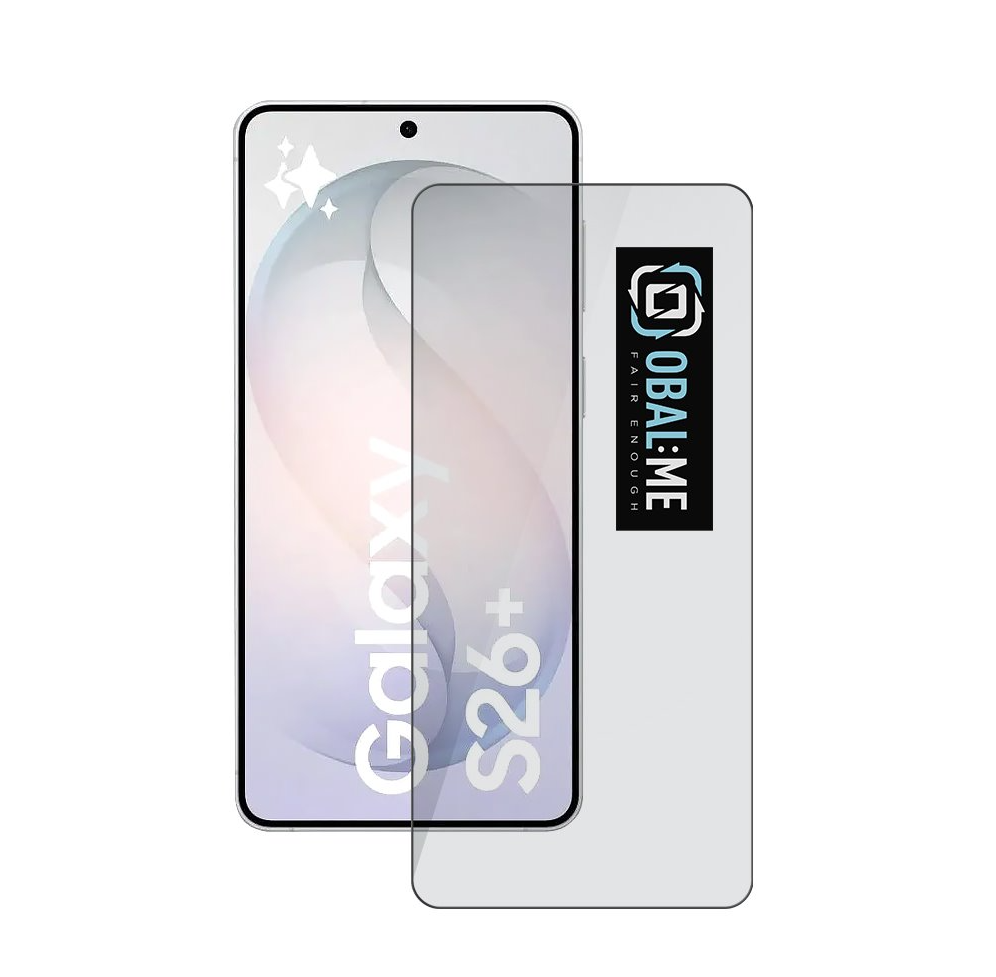 OBAL:ME 5D Glass Screen Protector for Samsung Galaxy S26+ Black