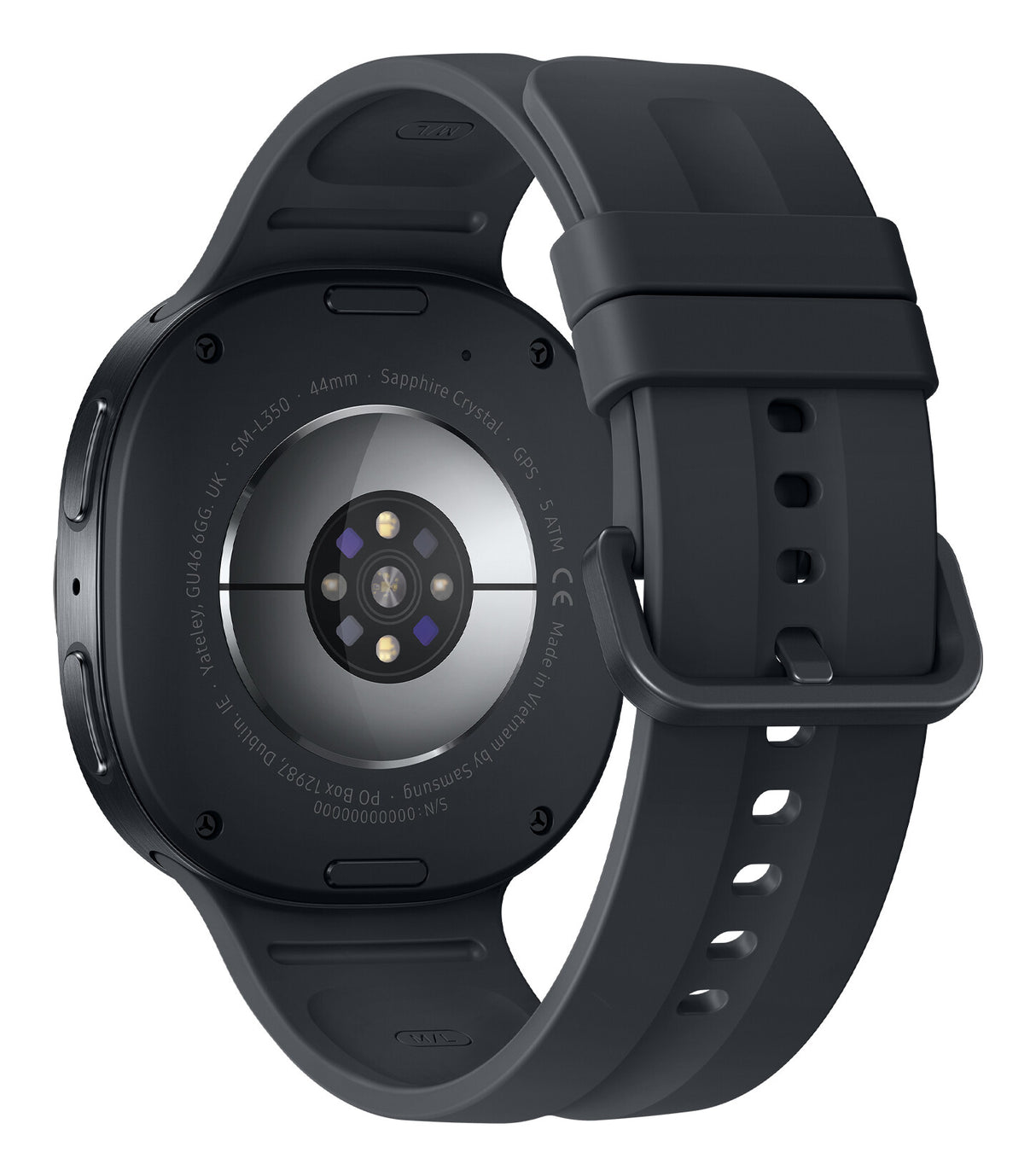 Samsung Galaxy Watch9 3,81 cm (1.5") AMOLED 44 mm Digital 480 x 480 pixel Berøringsskærm Grafit Wi-Fi GPS (satellit)