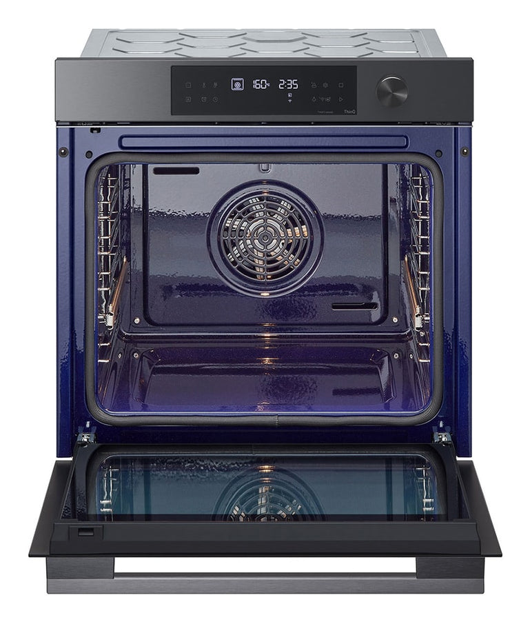LG WS7D7632WB 76 L Sort, Rustfrit stål