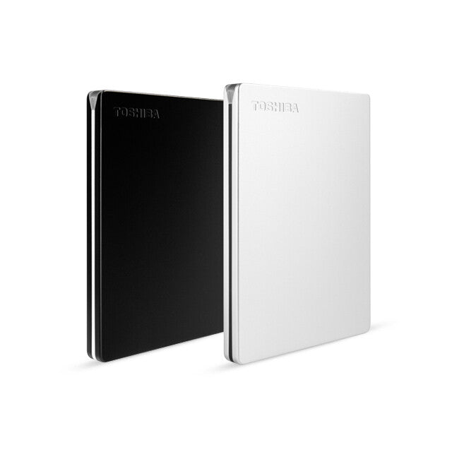 Toshiba Canvio Slim ekstern harddisk 2 TB 2.5" Micro-USB B 3.2 Gen 1 (3.1 Gen 1) Sølv