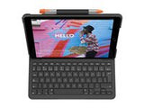 Logitech Slim Folio Tastatur og folio-kasse Saks Trådløs Nordisk (dansk/finsk/norsk/svensk)
