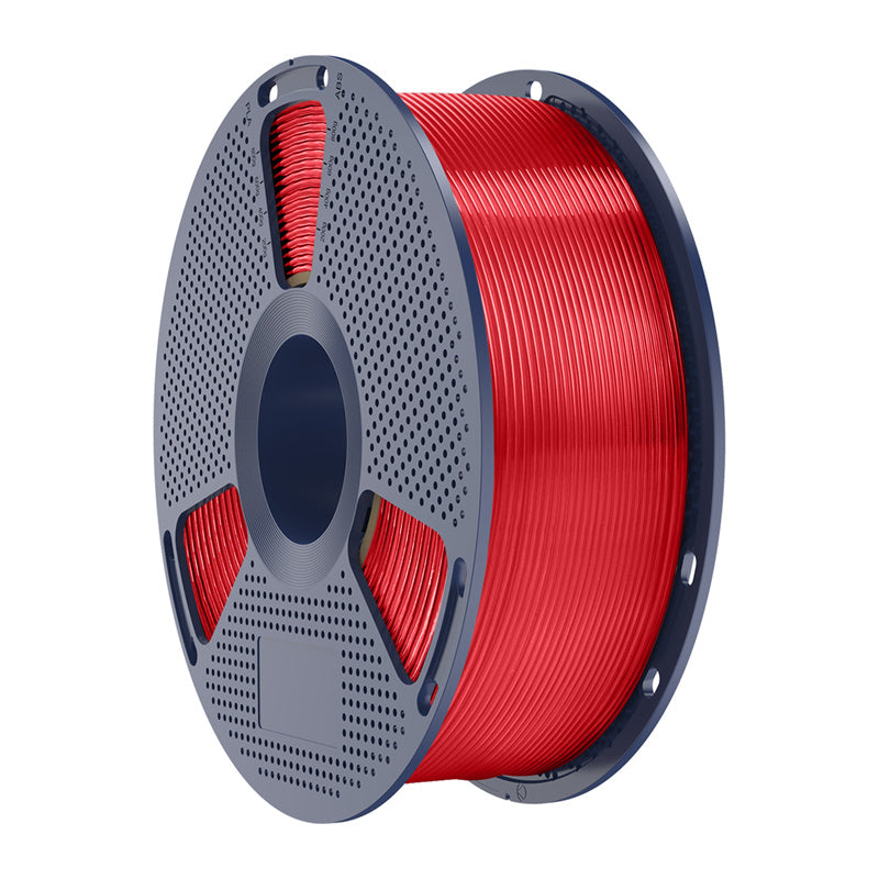 Sunlu PLA+ Filament (gennemsigtig rød)