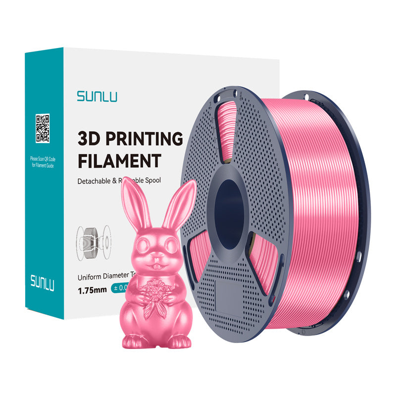 Sunlu PLA+ silkefilament (pink)