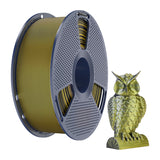 Sunlu PLA+ Silke dobbeltfarvet filament (sort og guld)