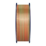 Sunlu PLA+ silke trefarvet filament (orange, blå og grøn)