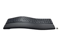 Logitech ERGO K860 Split  for Business Tastatur Trådløs Finsk