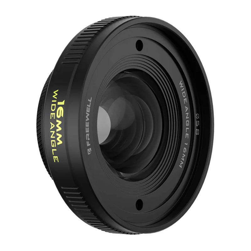 Freewell 16 mm vidvinkelobjektiv med 17 mm montering