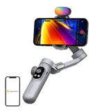 AOCHUAN X Pro Gimbal med RGB-belysning (grå)