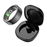 COLMI R02 Smart Ring, størrelse 12, 21,3 mm (sort) + opladningsfoder