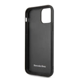 Mercedes Wood Line Rosewood-foder for iPhone 11 Pro - brun