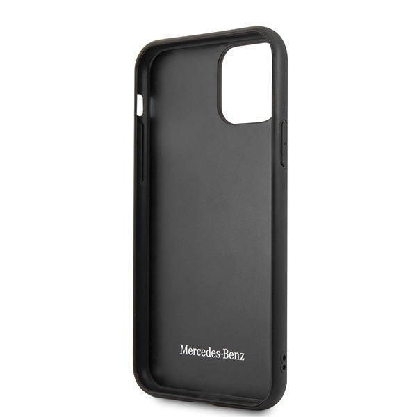 Mercedes Wood Line Rosewood-foder for iPhone 11 Pro Max - brun