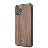 Mercedes MEHCN65VWOLB iPhone 11 Pro Max hardcase brązowy/brown Wood Line Walnut