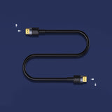 Baseus Cafule HDMI / HDMI 2.0 4K 60 Hz 3D 18 Gbps kabel 3 m - sort