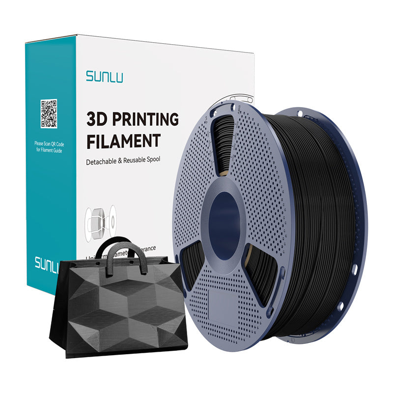Sunlu TPU silkefilament (sort)