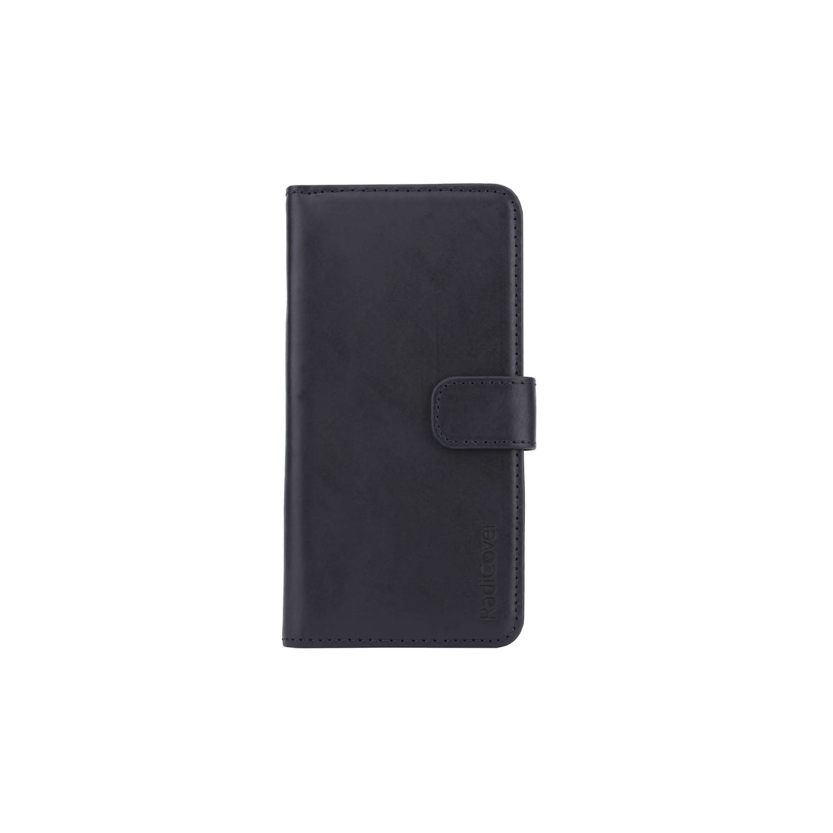 Radicover Strålingsbeskyttelse Wallet Læder Universal Medium 5 5,4" 2in1 Magnetcover Sort
