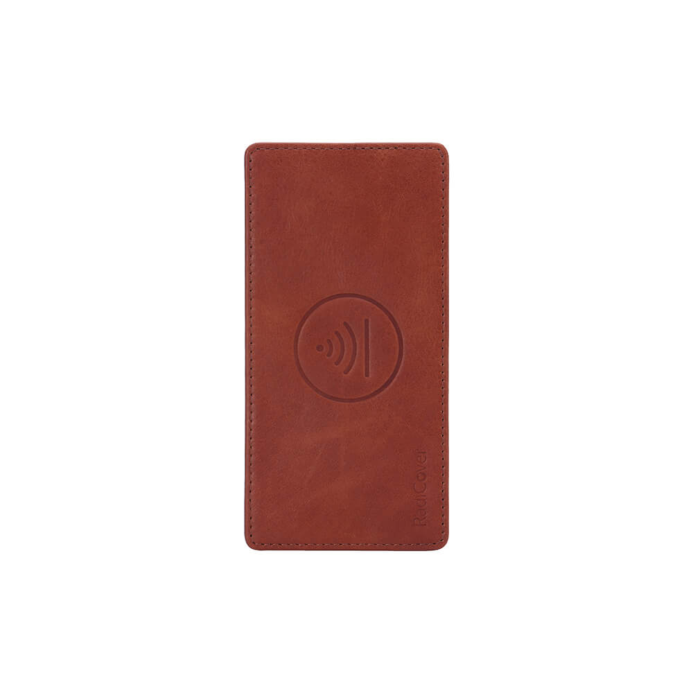Radicover Strålingsbeskyttelse Pocket Guard Læder Universal 6,4" Brun