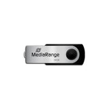 MediaRange MR913 USB-nøgle 128 GB USB Type-A 2.0 Sort, Sølv