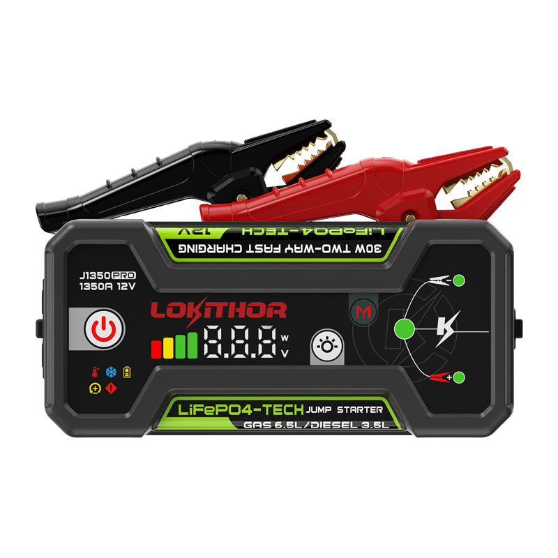 LOKITHOR J1350 Pro 25.6Wh Jump Starter