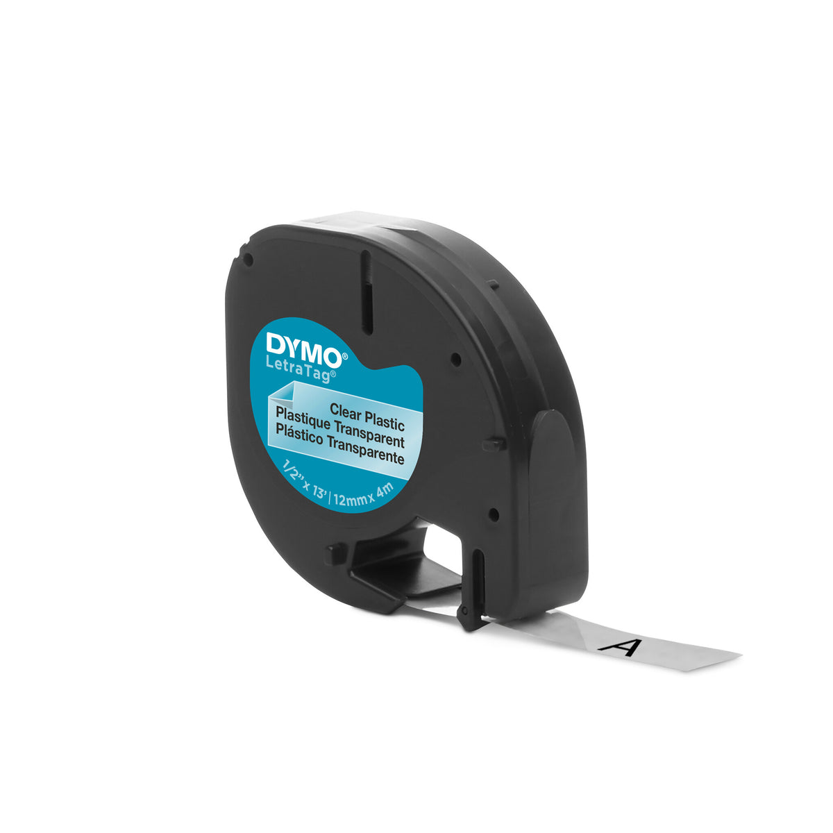 DYMO LetraTAG Tape (1,2 cm x 4 m) 1kassette(r) S0721530