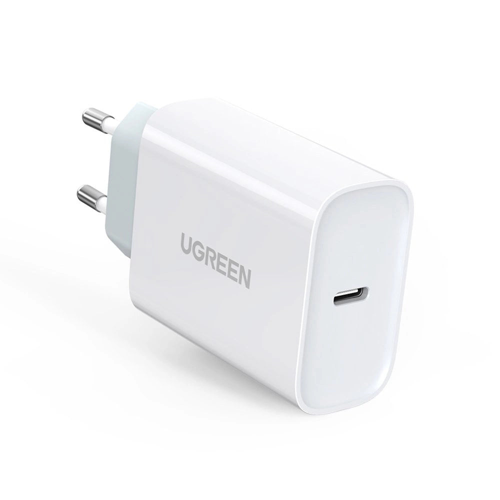 Ugreen Fast USB Charger Type C Power Delivery 30 W Quick Charge 4.0 hvid (70161)
