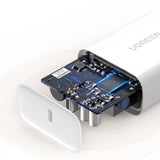 Ugreen Fast USB Charger Type C Power Delivery 30 W Quick Charge 4.0 hvid (70161)