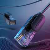 Ugreen kabel internet netværk kabel Ethernet patchcord RJ45 Cat 6A UTP 1000Mbps 1m sort (70332)