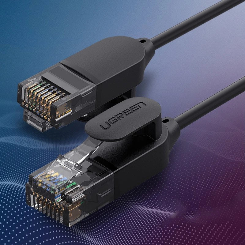 Ugreen kabel internet netværk kabel Ethernet patchcord RJ45 Cat 6A UTP 1000Mbps 5m sort (70654)