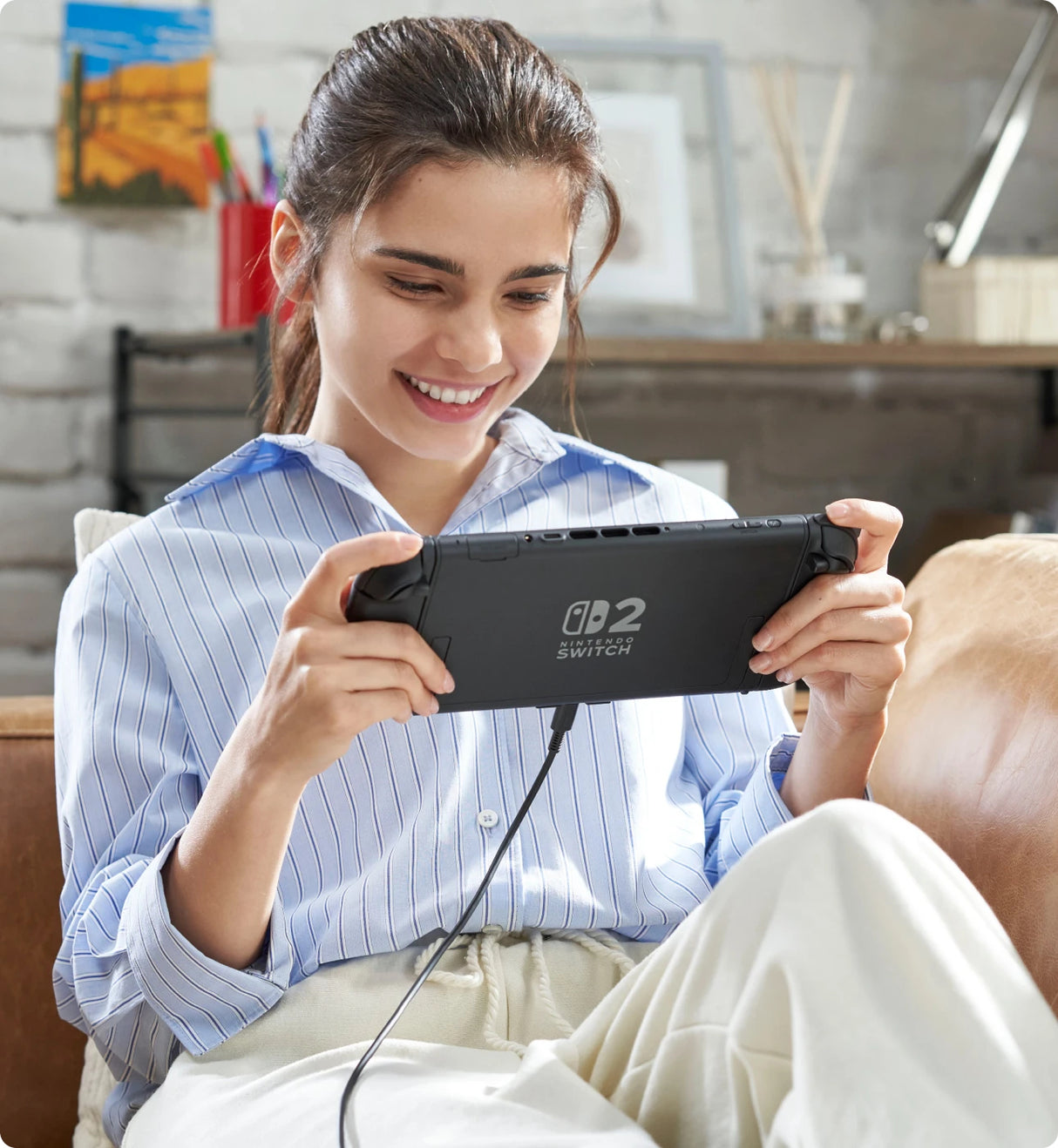 Nintendo Switch 2 + Mario Kart World bærbar spilkonsol 20,1 cm (7.9") 256 GB Berøringsskærm Wi-Fi Sort