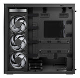 Arctic Xtender Case Mirror Black Tårn Udvidet ATX Ingen strømforsyning Glass Sort