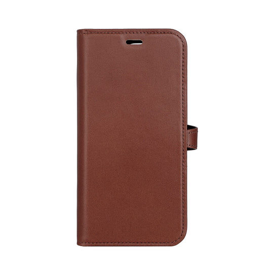 BUFFALO 2in1 Leather 3 card MagSerie iPhone 15 Pro Brun