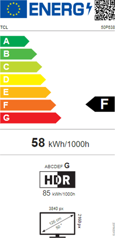 TCL 50P638 - UHD 4K ANDROID TV