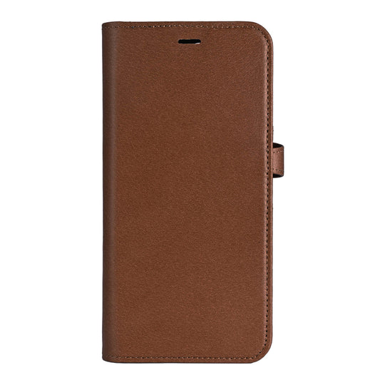 BUFFALO 2in1 Leather 3 card MagSeries iPhone 16 Pro Max Brown