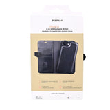 Wallet iPhone 16e 2i1 Læder 3 Kort MagSeries Sort